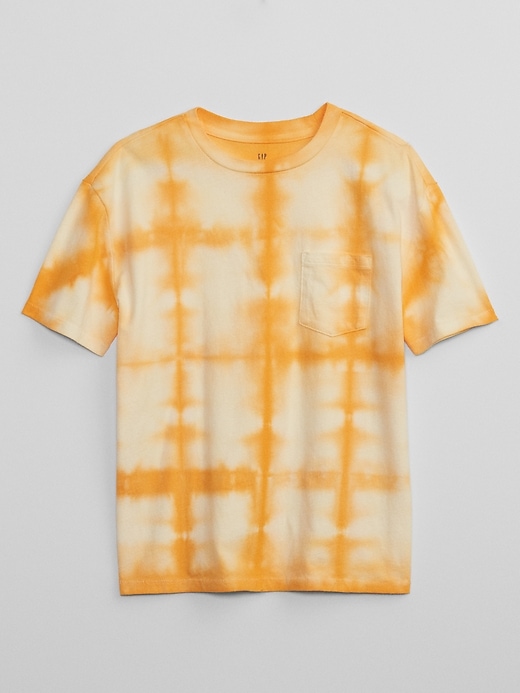 View large product image 1 of 1. Kids Tie-Dye Pocket T-Shirt