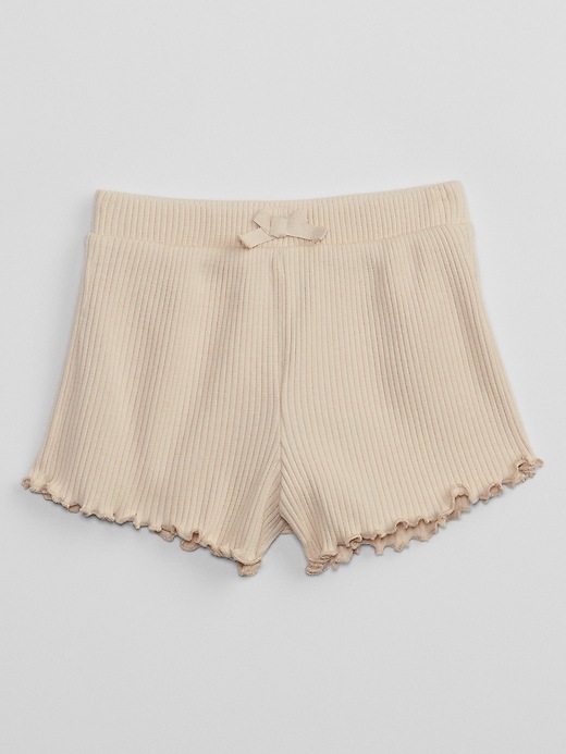 Toddler Ribbed Pull-On Shorts