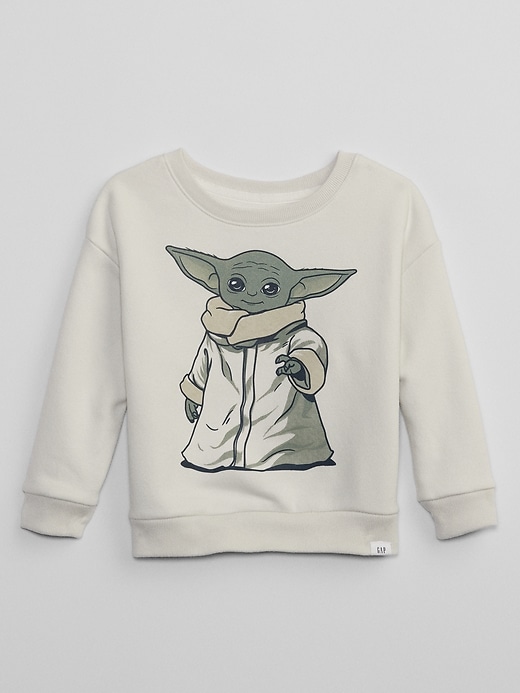 View large product image 1 of 1. babyGap &#124 Star Wars&#153 The Child Graphic Sweatshirt