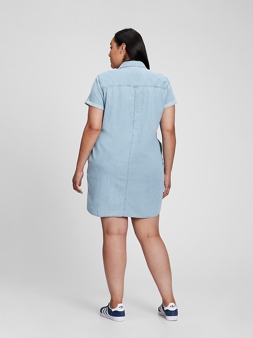 Image number 2 showing, TENCEL&#153 Lyocell Popover Shirtdress