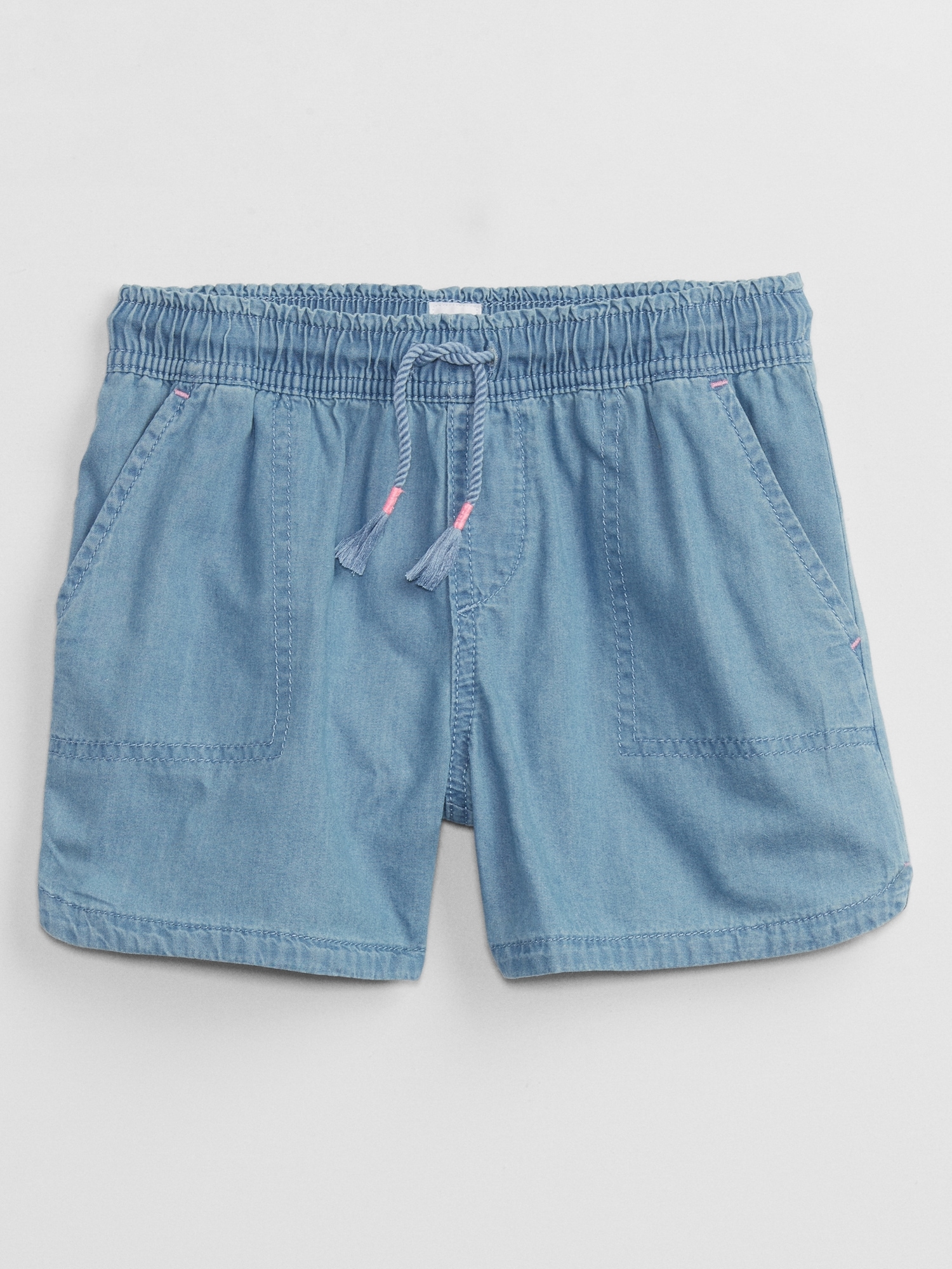 Kids Twill Utility Shorts with Washwell Gap Factory