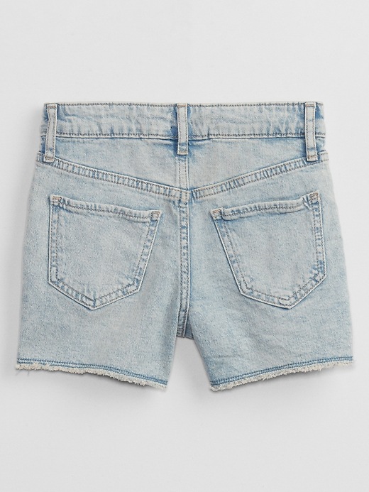 Image number 2 showing, Kids High Rise Denim Shorts