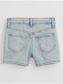 View large product image 4 of 5. Kids High Rise Denim Shorts with Washwell