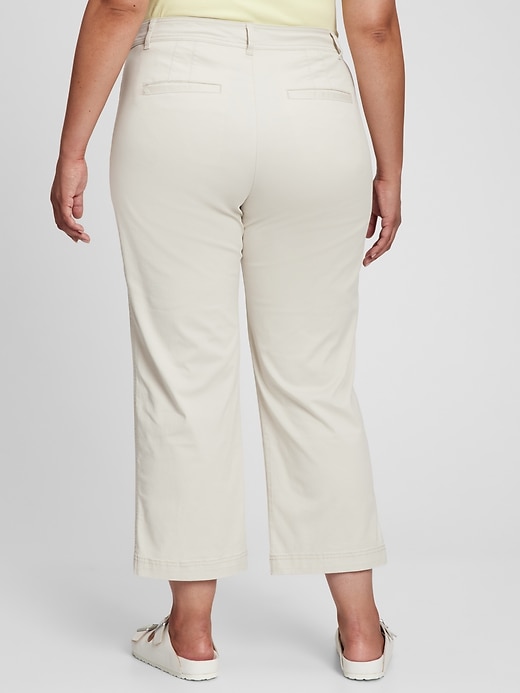 Image number 2 showing, High Rise Girlfriend Utility Khakis