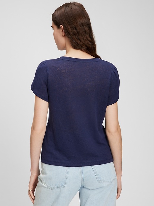 Image number 6 showing, Petal-Sleeve T-Shirt