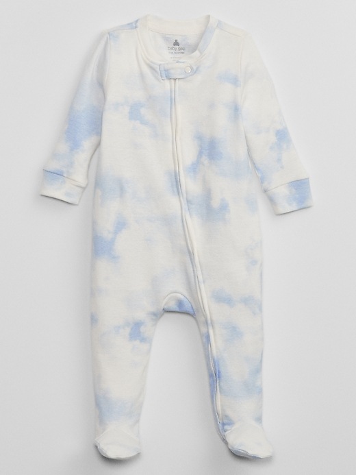 Baby Tie-Dye Footed One-Piece
