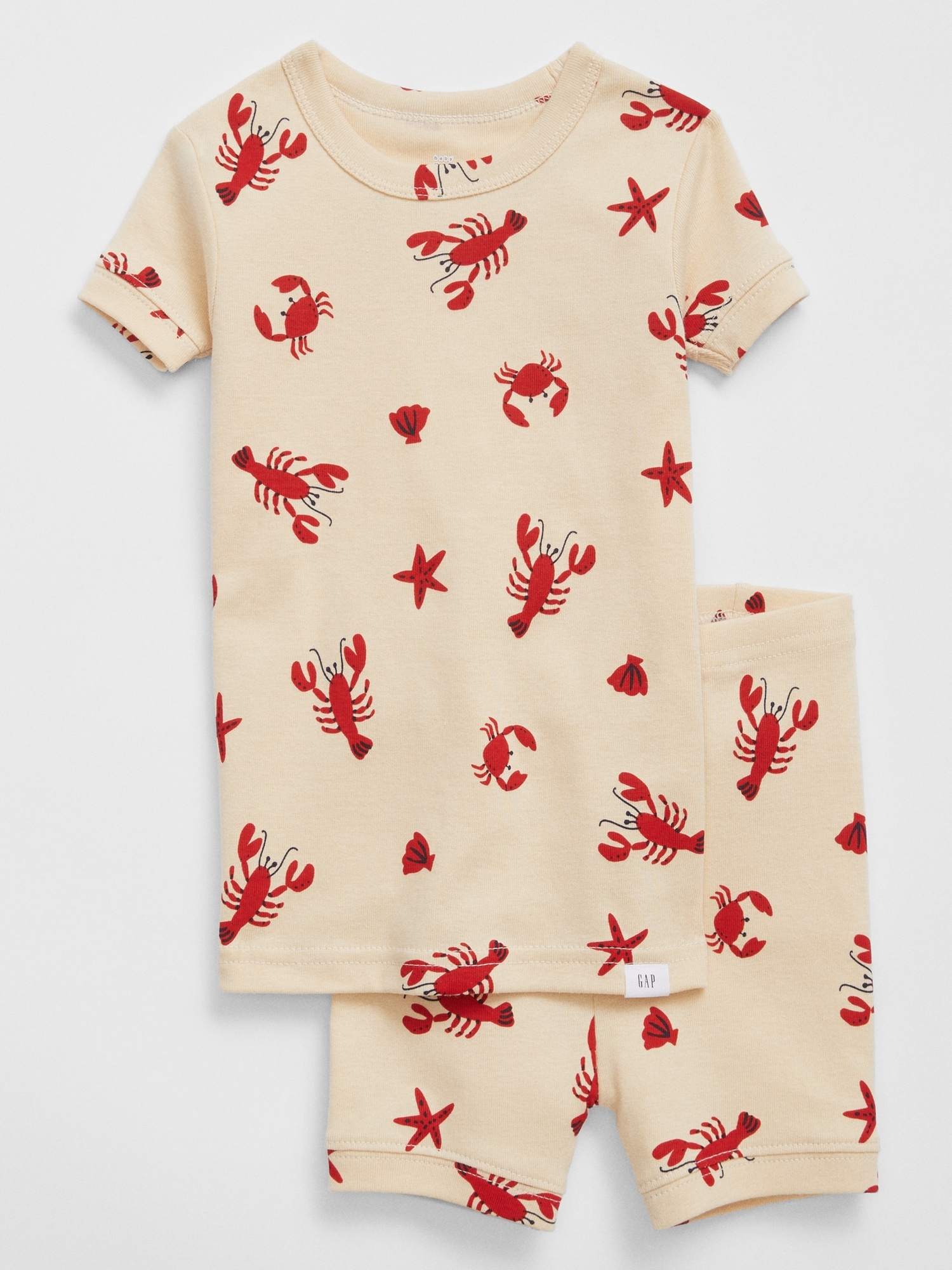 babyGap 100% Organic Cotton Shellfish Print PJ Set