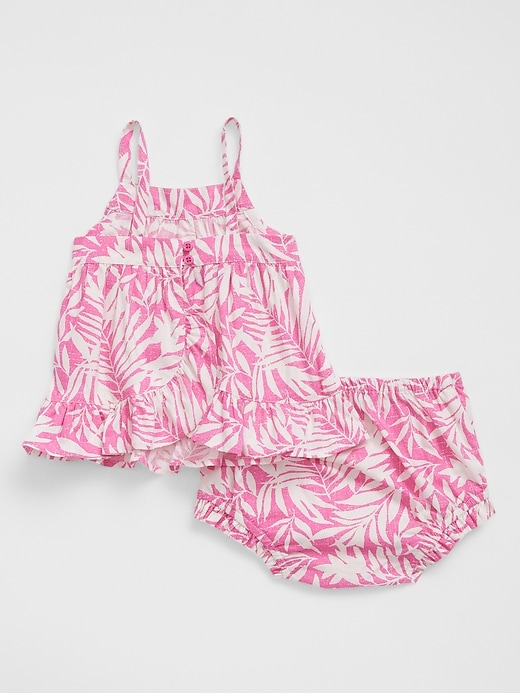Baby Ruffle Print Outfit Set