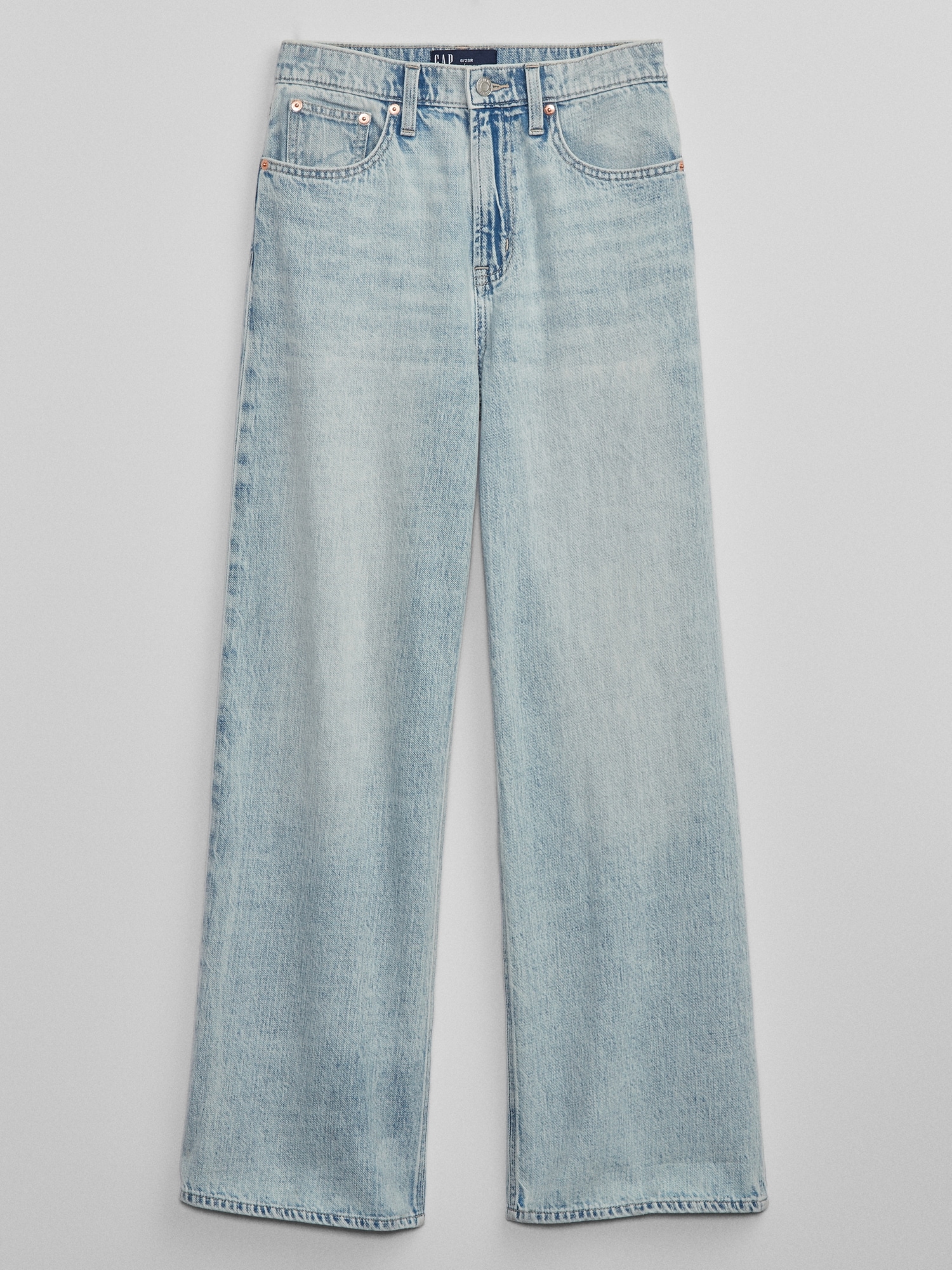 High Rise Wide-Leg Jeans | Gap Factory