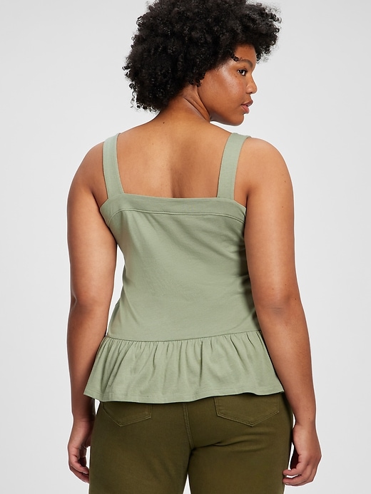 Sleeveless Peplum Top | Gap Factory