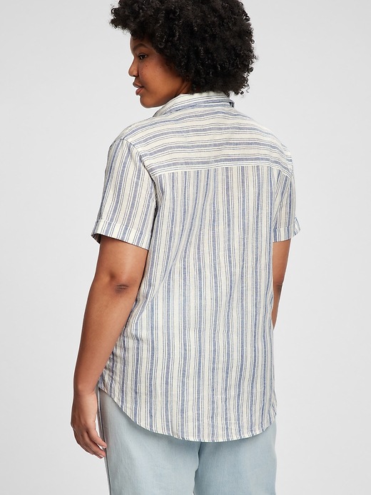 Image number 2 showing, Linen Easy Shirt