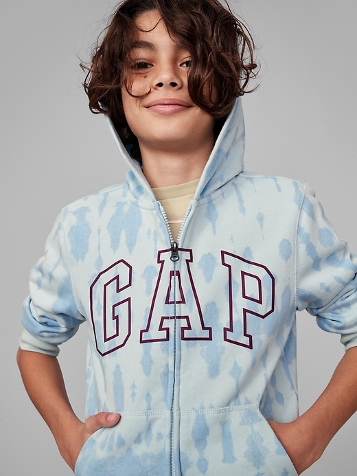 Kids Gap Logo Tie-Dye Hoodie