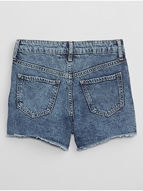 View large product image 4 of 5. Kids High Rise Denim Shorts with Washwell