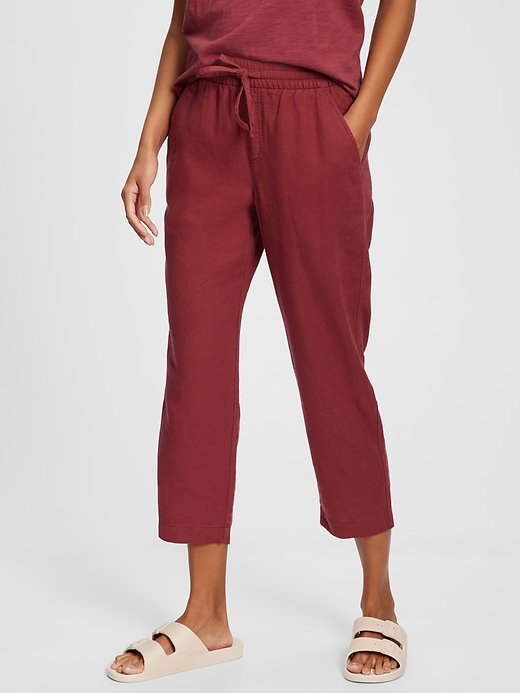 Image number 5 showing, Linen Easy Pants with Washwell