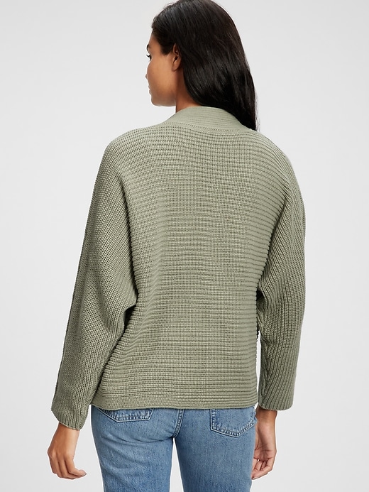 Image number 6 showing, Textured Open-Front Cardigan