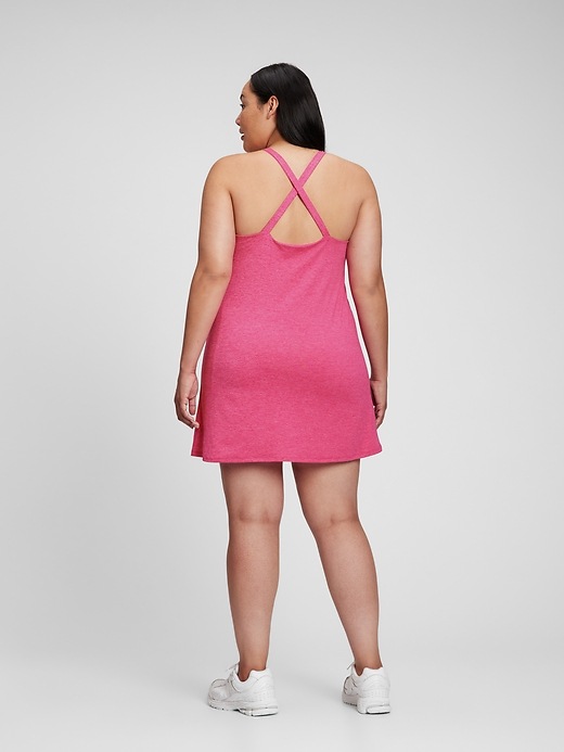 Image number 2 showing, GapFit Brushed Tech Jersey Dress