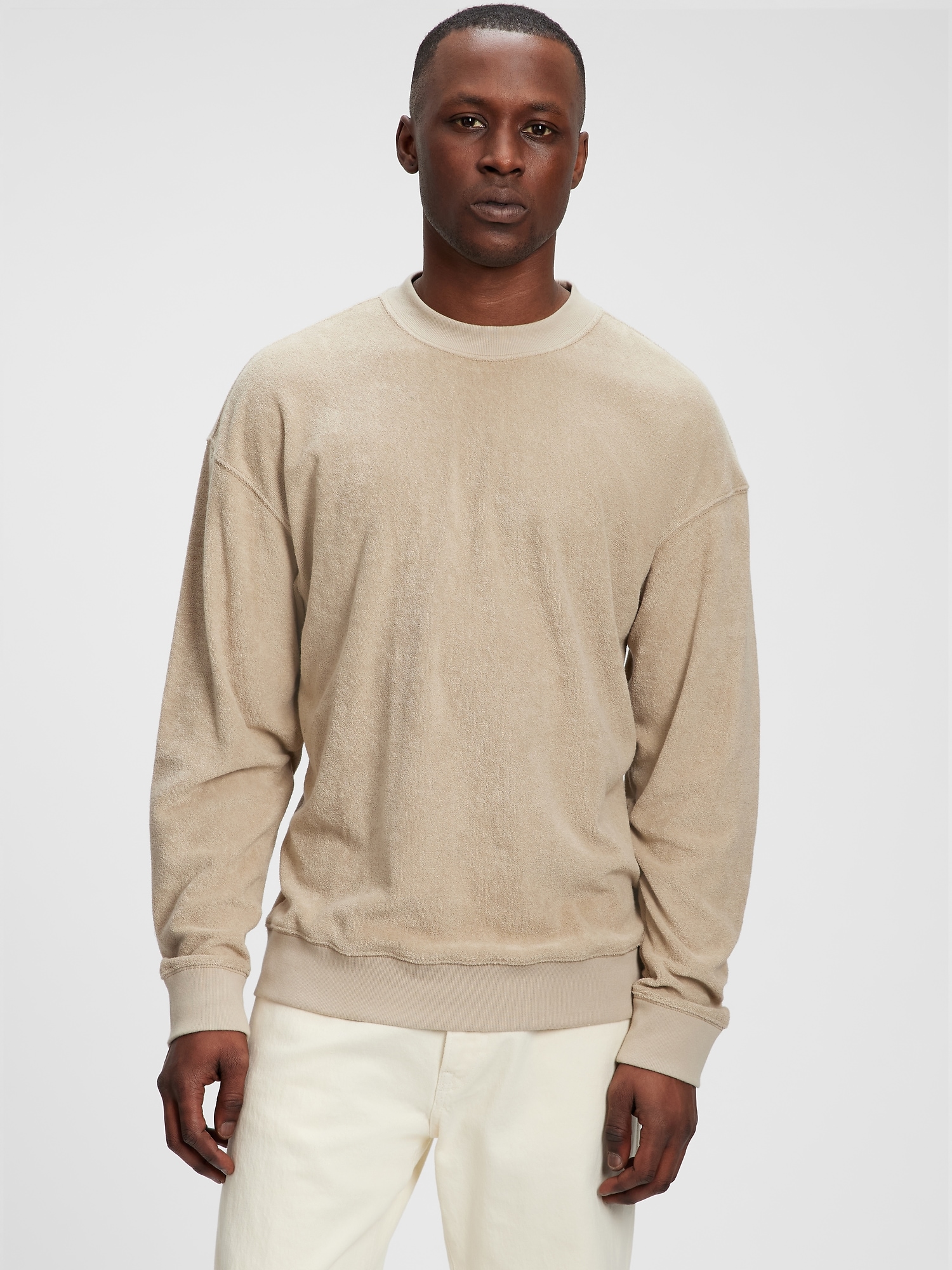 Towel Terry Sweatshirt | Gap Factory