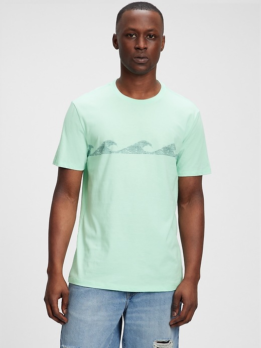 Wave Graphic T-Shirt