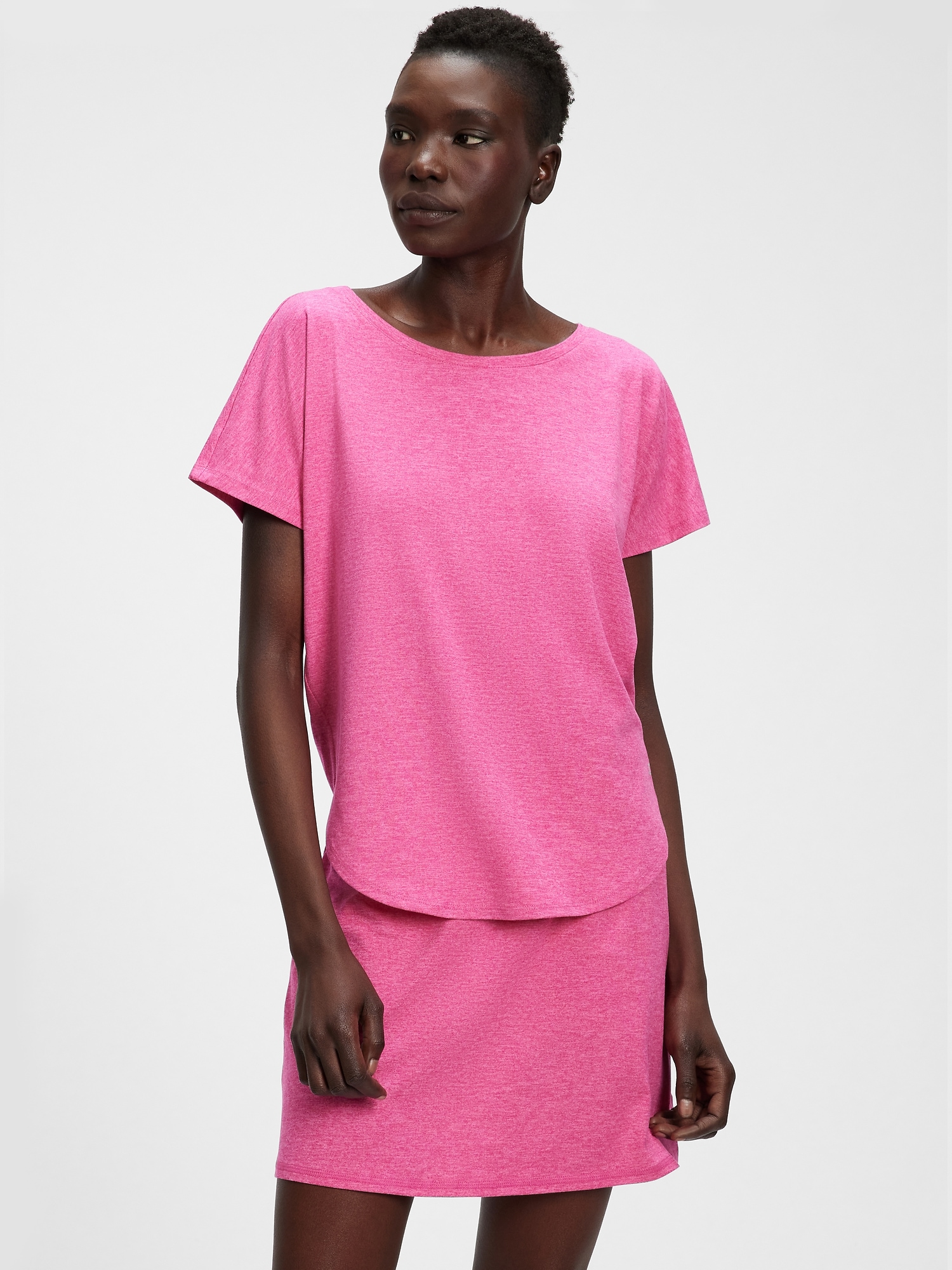 GapFit Brushed Tech Jersey T-Shirt 