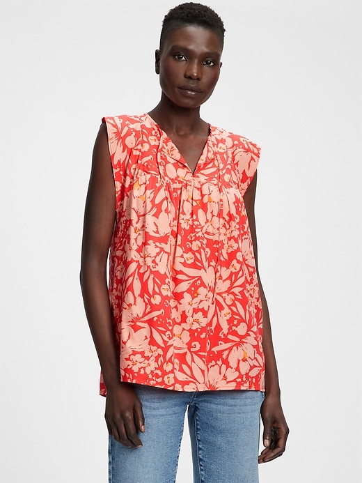 Image number 5 showing, Sleeveless Rayon Top