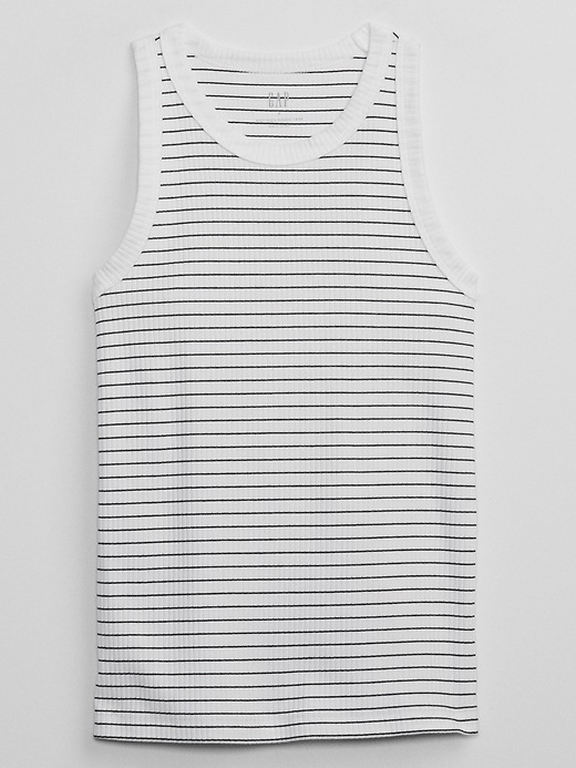 Image number 3 showing, Ribbed High Neck Tank