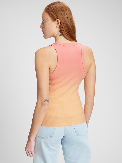 Image number 6 showing, Ribbed High Neck Tank