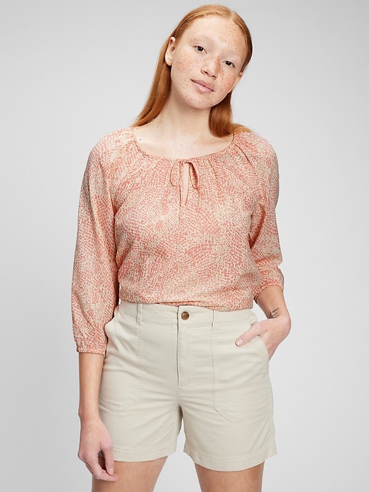 Image number 5 showing, Three-Quarter Sleeve Top