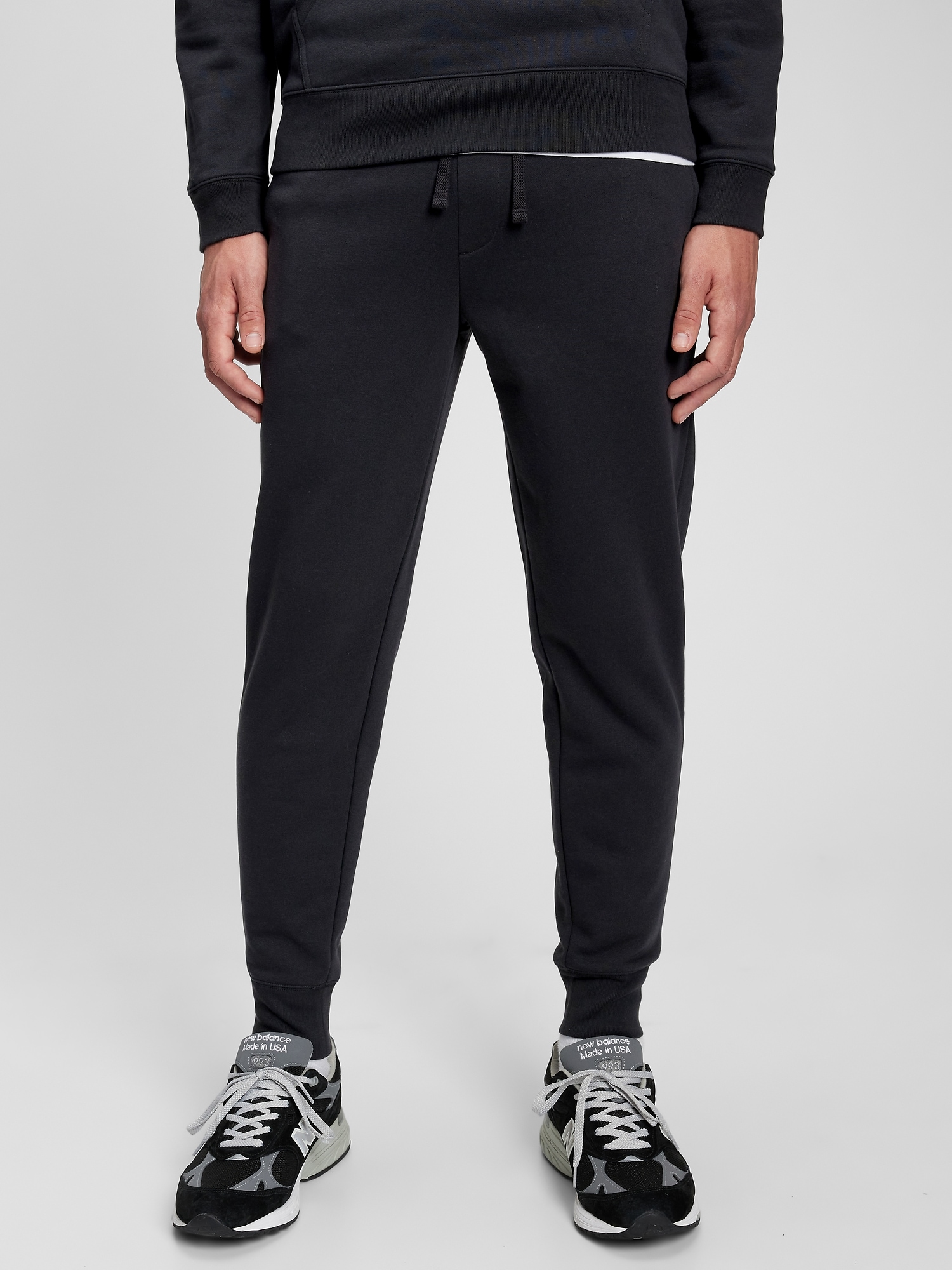 gap logo joggers in fleece
