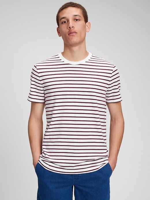 Gap Factory Men's Everyday Soft Stripe T-Shirt (various sizes & colors)