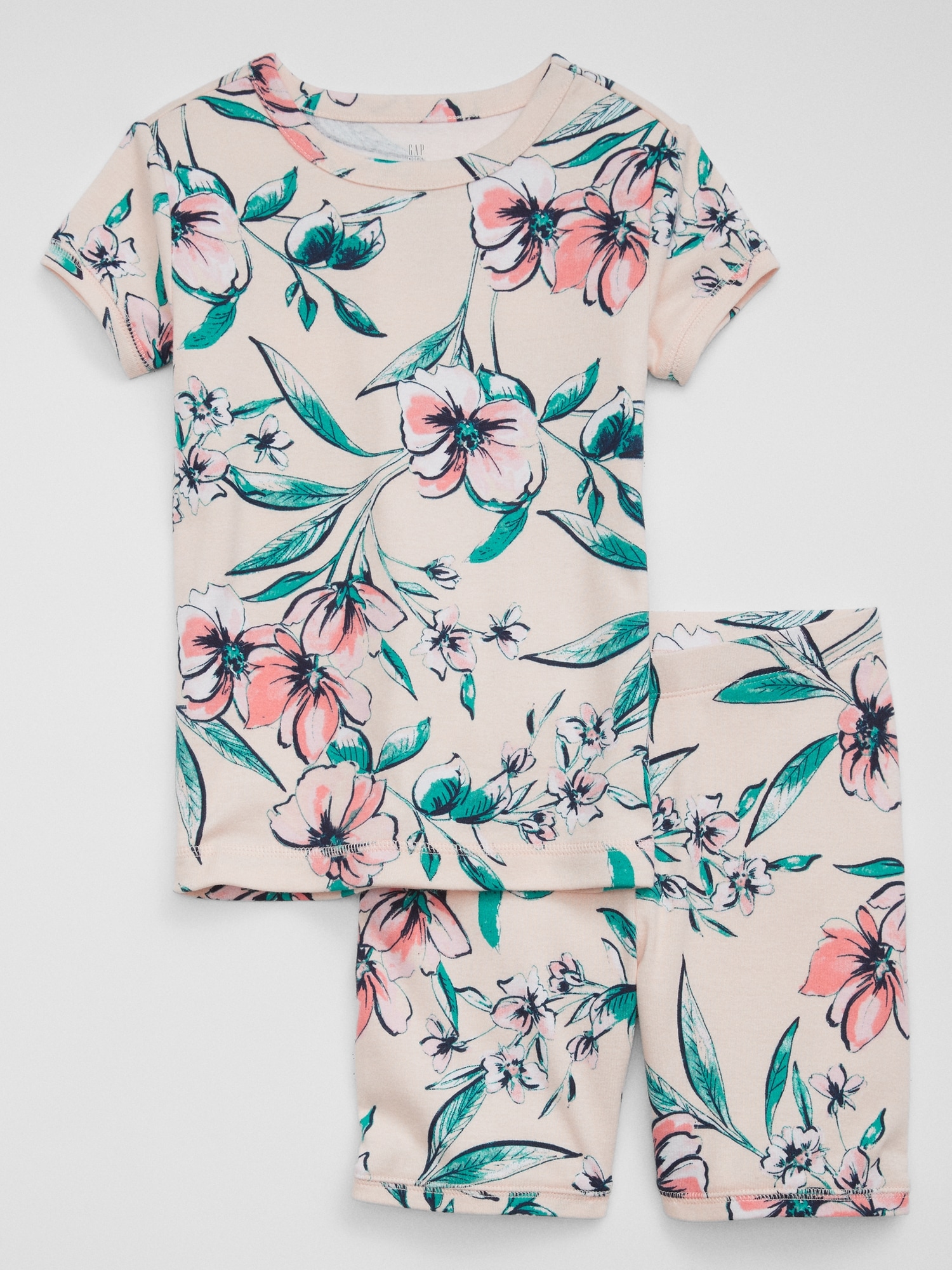 Kids 100% Organic Cotton Floral PJ Set