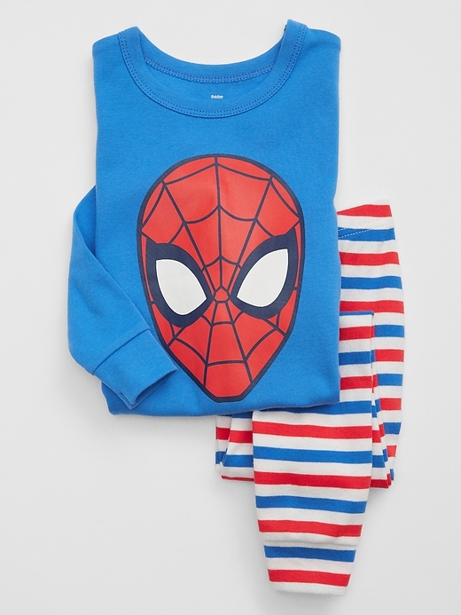 babyGap | Marvel Spider-Man 100% Organic Cotton PJ Set | Gap Factory