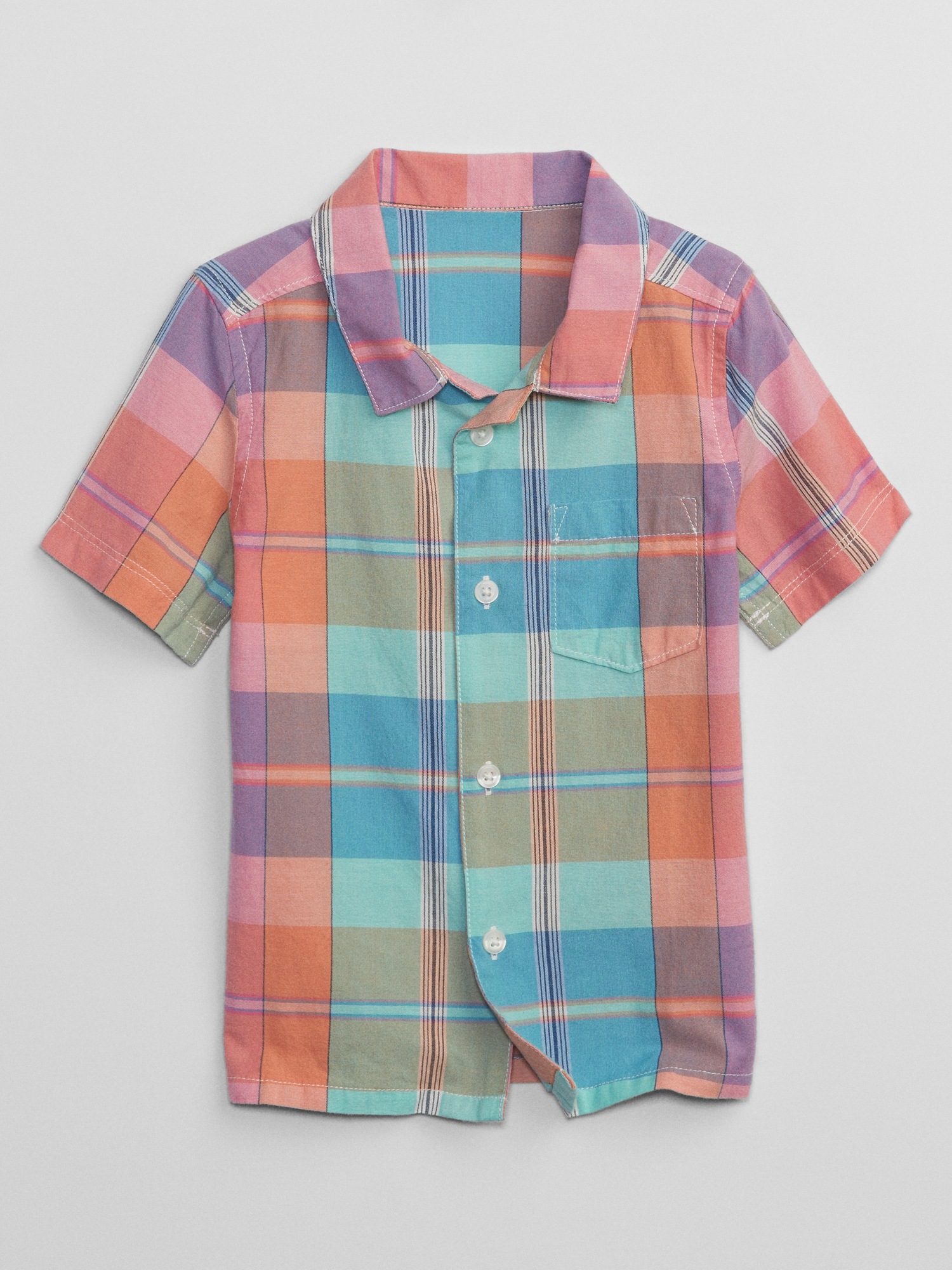 Toddler Plaid Shirt Gap Factory