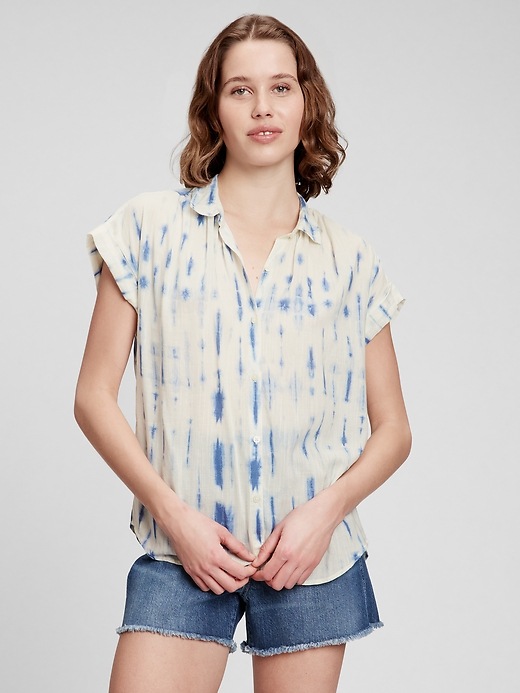 Image number 5 showing, Cotton-Rayon Shirt