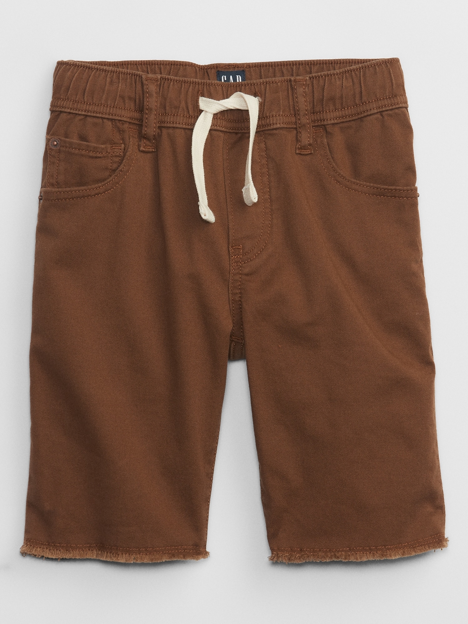 Kids Twill Pull-On Shorts