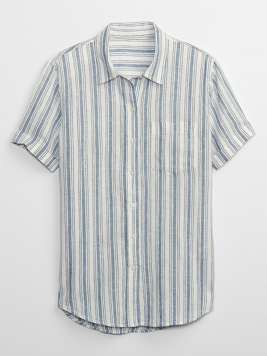 Image number 3 showing, Linen Easy Shirt