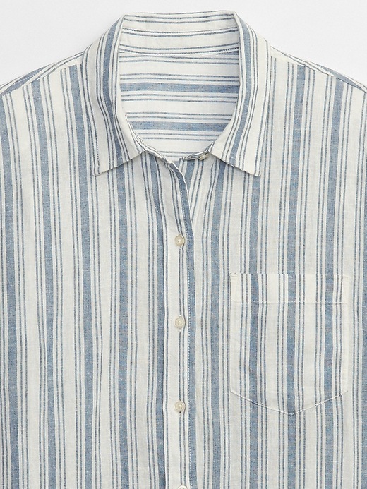 Image number 4 showing, Linen Easy Shirt