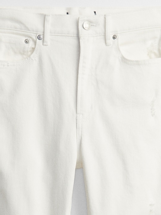 Image number 6 showing, High Rise Distressed Vintage Slim Jeans