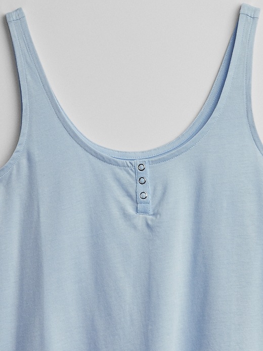 Image number 4 showing, Henley Tank Top
