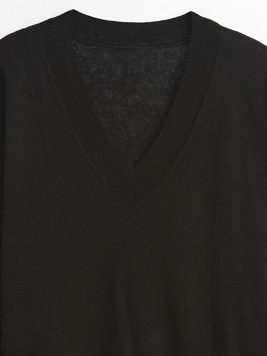 Image number 4 showing, Linen V-Neck Sweater