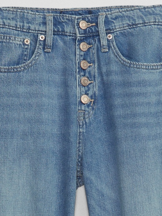 Image number 6 showing, High Rise Wide-Leg Jeans with Washwell