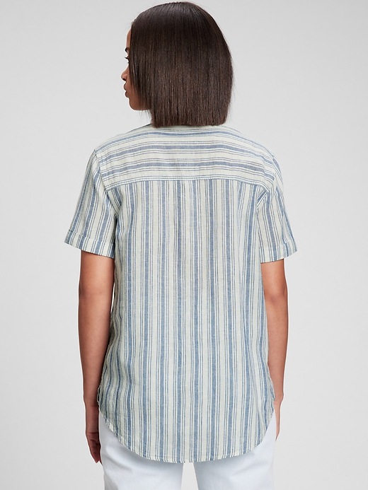 Image number 6 showing, Linen Easy Shirt