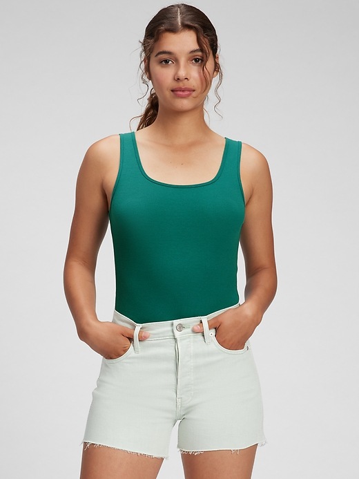 Image number 5 showing, Ribbed Tank Top