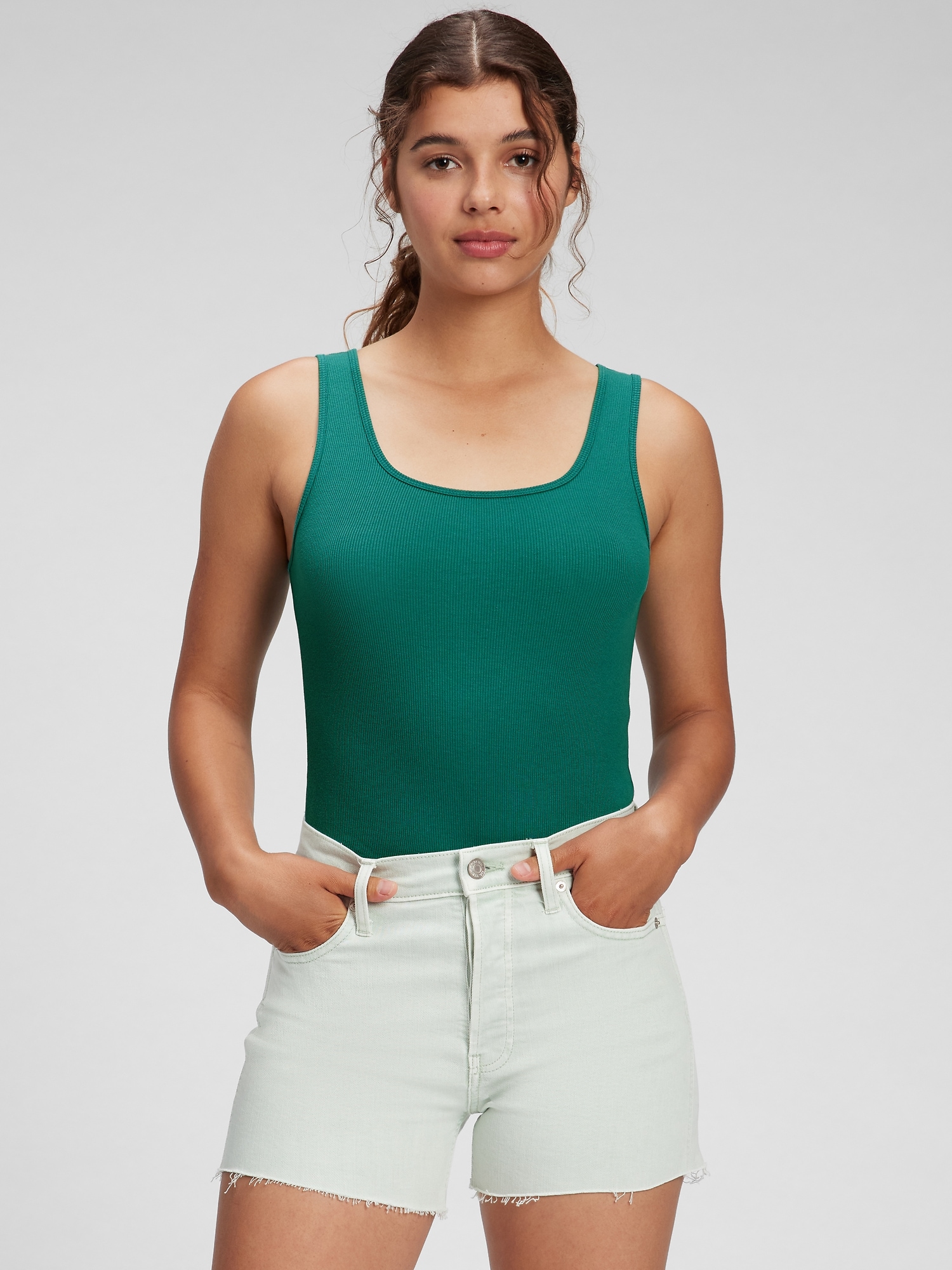 Ribbed Tank Top Gap Factory