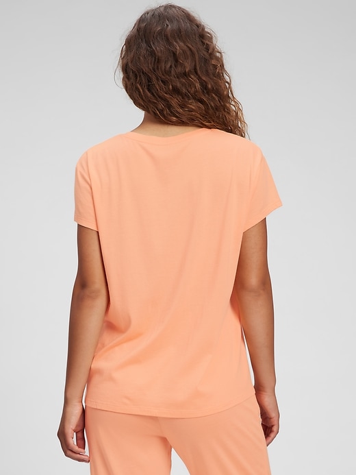 Image number 5 showing, Cotton Modal T-Shirt