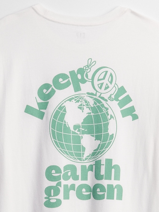Image number 4 showing, Earth Graphic T-Shirt