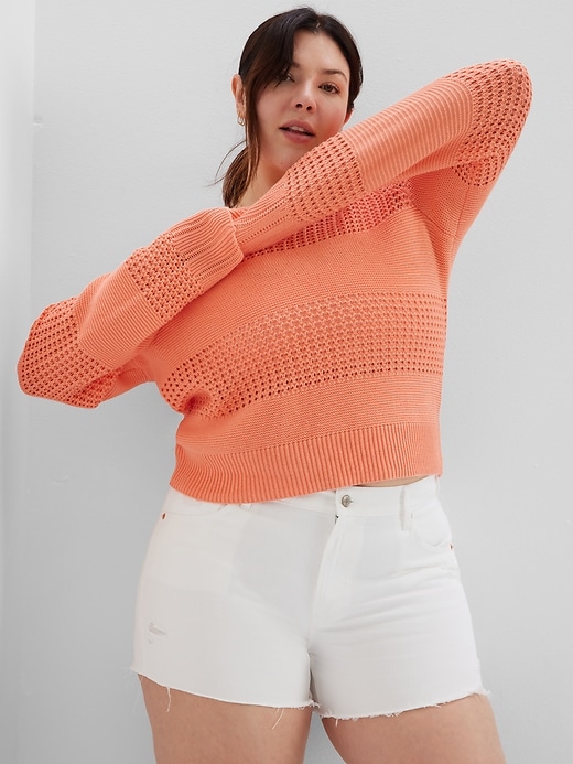 Open-Stitch Sweater | Gap Factory