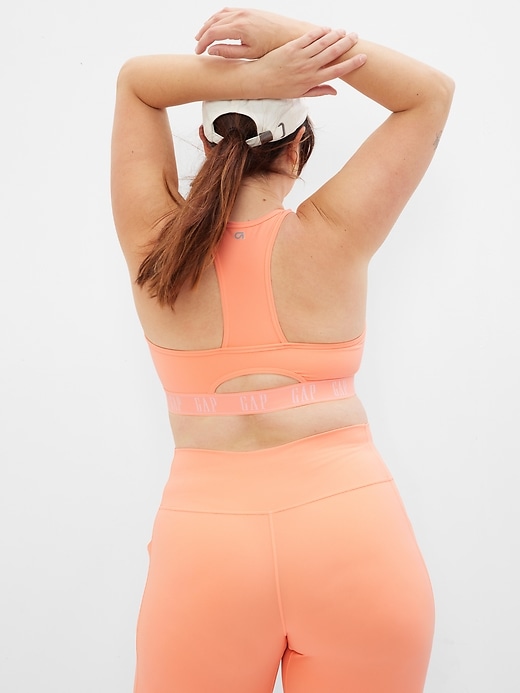 Image number 2 showing, GapFit PowerMove T-Back Sports Bra