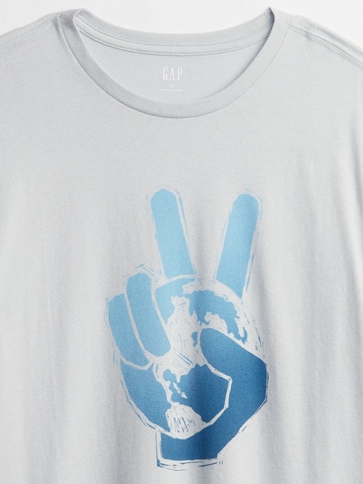 Image number 4 showing, Earth Day Graphic T-Shirt
