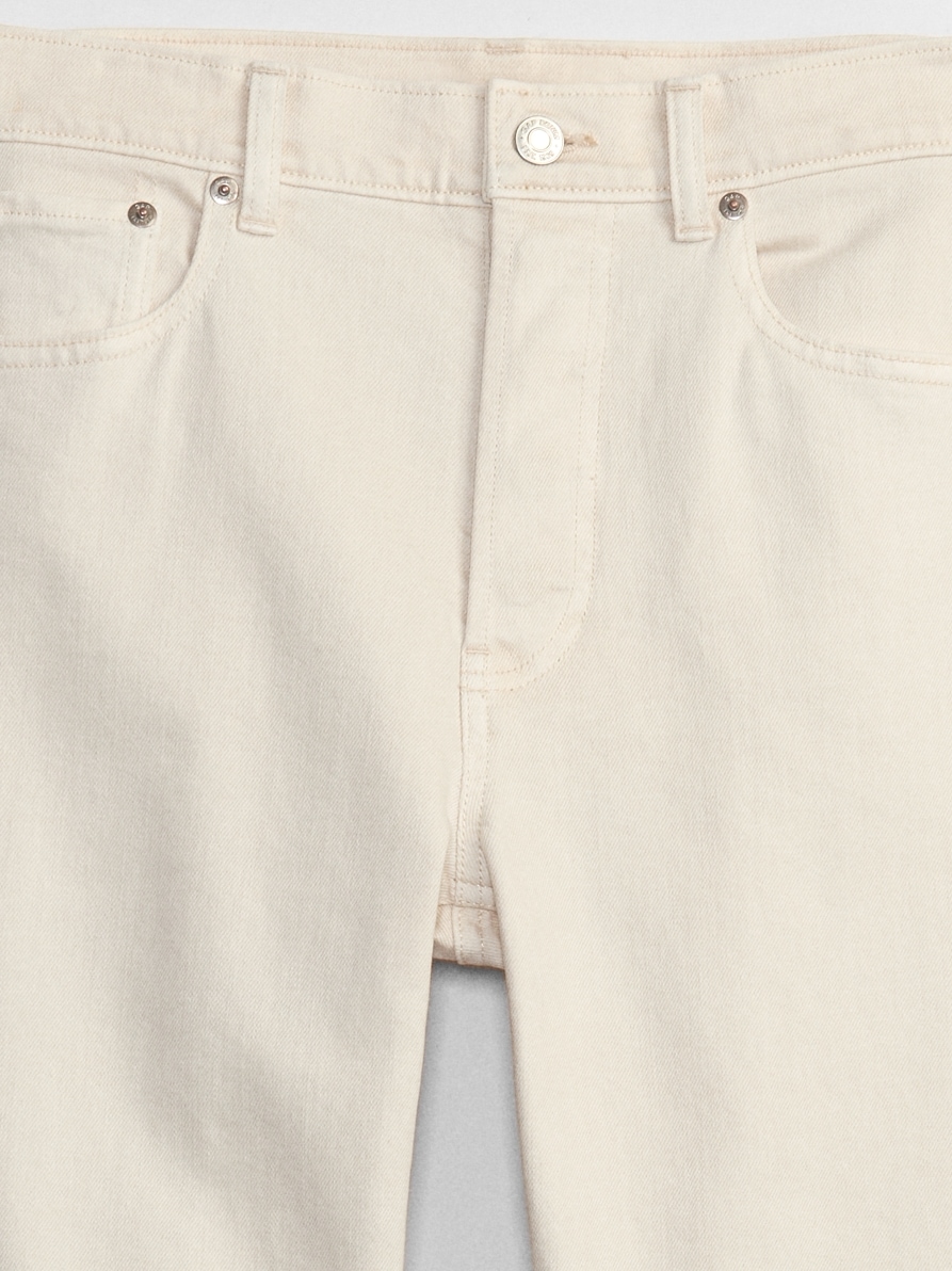 High Rise Cheeky Straight Jeans with Washwell | Gap Factory