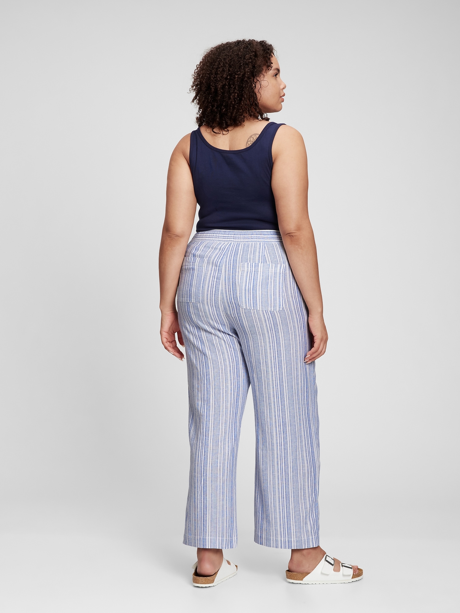 パンツ 00s old gap linen buggy pajamas slacks Vintage 90s-00s GAP Linen Pants for Men - Comfortable Style